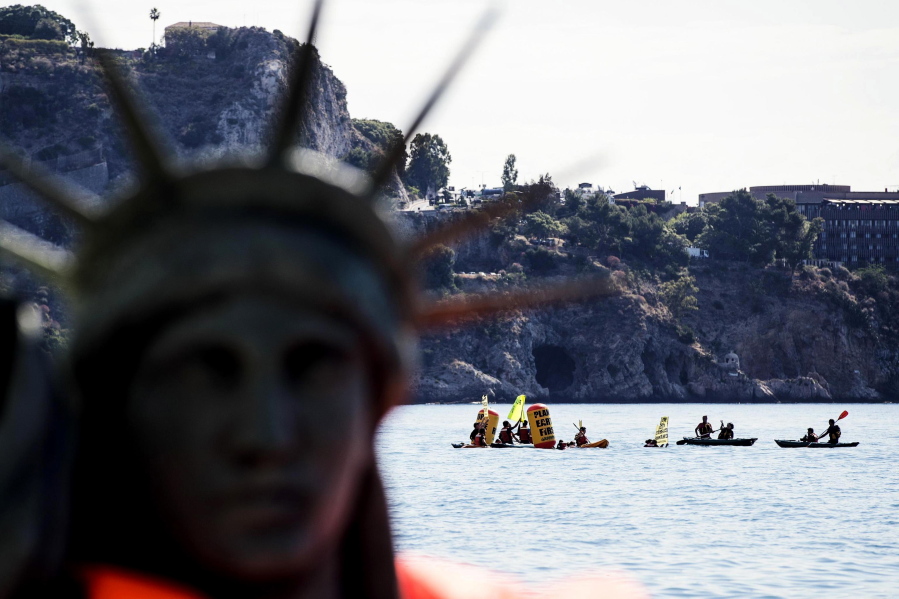 Trump in Italy for second day of G-7 meetings