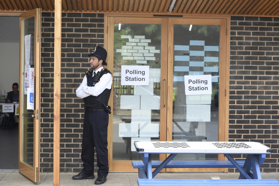 UK exit poll: Conservatives may fall short of majority