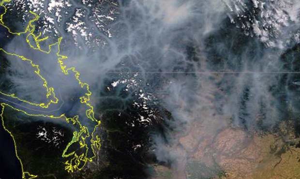 Air quality in the Klamath River Drainage area deemed unhealthy